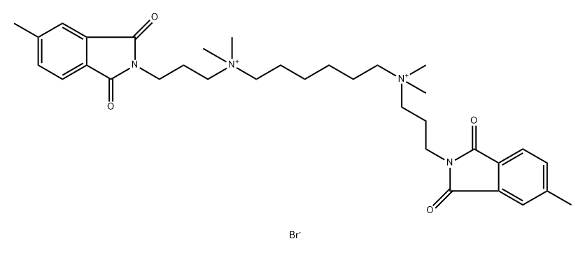 DIMETHYL-W84 DIBROMIDE Struktur