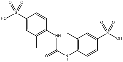 Benzenesulfonic acid, 4,4'-(carbonyldiimino)bis[3-methyl- (9CI) Struktur