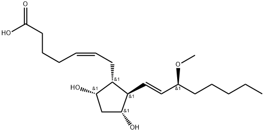 prostaglandin F2alpha 15-methyl ether Struktur