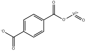 Vanadium, [1,4-benzenedicarboxylato(2-)-κO1]oxo- Struktur