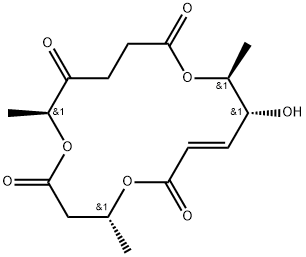 Macrosphelide L Struktur