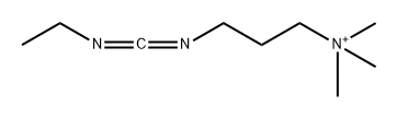 1-ethyl-3-(4-azonia-4,4-dimethylpentyl)carbodiimide Struktur