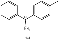 (R)-(4-Methylphenyl)(phenyl)methanamine hydrochloride Struktur