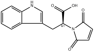 N-MALEONYL-(S)-TRYPTOPHANE Struktur