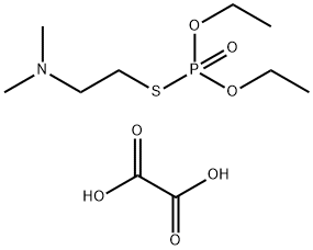 Phosphorothioic acid, S-[2-(dimethylamino)ethyl] O,O-diethyl ester, ethanedioate (1:1) Struktur