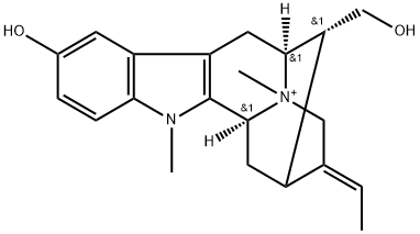 N-Methylsarpagine methosalt Struktur