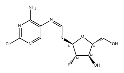 ±-Clofarabine Struktur