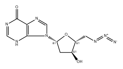 5'-Azido-2',5'-dideoxyinosine|5'-疊氮基-2',5'-二脫氧肌苷