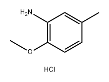 2-Methoxy-5-methylaniline hydrochloride Struktur