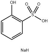 Sodium 2-hydroxybenzenesulfonate Struktur