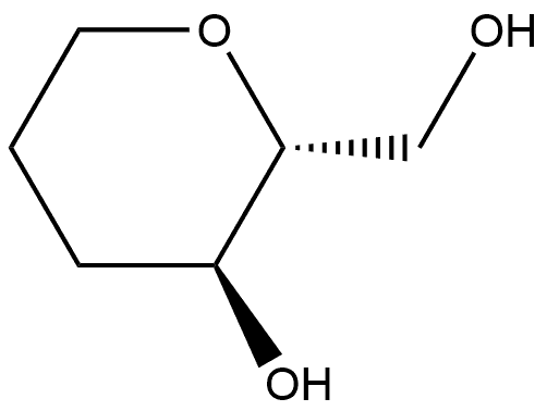 (R)-(Tetrahydro-2H-pyran-2-yl)methanol Struktur