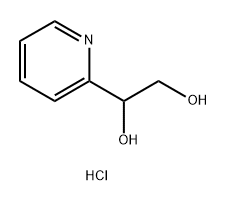 1-(pyridin-2-yl)ethane-1,2-diol hydrochloride Struktur