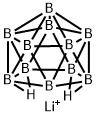 Lithium tetradecahydroundecaborate, trihydrate Struktur