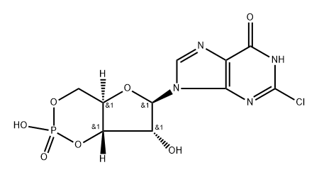 2-Cl-cIMP Struktur