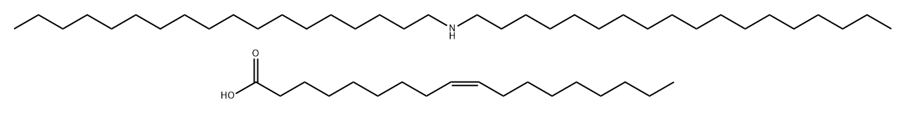 oleic acid, compound with dioctadecylamine (1:1) Struktur