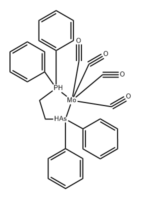 Molybdenum, tetracarbonyl[[2-(diphenylarsino)ethyl]diphenylphosphine-As,P]-, (OC-6-33)- (9CI)