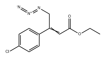 2-Butenoic acid, 4-azido-3-(4-chlorophenyl)-, ethyl ester