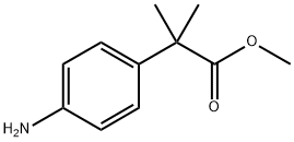 4-Amino-α,α-dimethylbenzeneacetic acid methyl ester Struktur