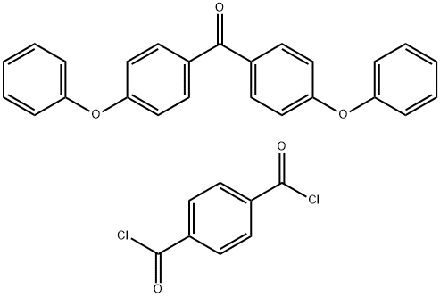 POLY[1,4-BENZENEDICARBONYL-ALT-BIS(4-PHENOXYPHENYL)METHANONE] Struktur