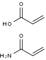 Polyacrylamide, anionisch mit einem Restmonomergehalt <0,1 % Struktur