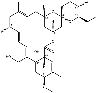 Milbemycin β2 Struktur