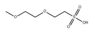 m-PEG2-sulfonic acid Struktur