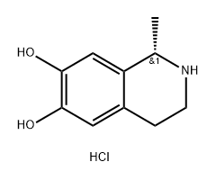 L-SALSOLINOL HYDROCHLORIDE) Struktur