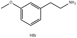 Benzeneethanamine, 3-methoxy-, hydrobromide (1:1) Struktur