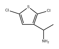 3-Thiophenemethanamine, 2,5-dichloro-α-methyl- Struktur