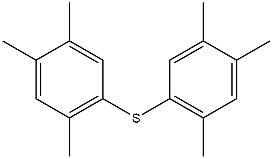 Benzene, 1,1'-thiobis[2,4,5-trimethyl- (9CI)