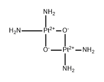 Platinum(2+), tetraamminedi-μ-hydroxydi- Struktur