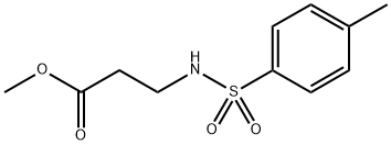 β-Alanine, N-[(4-methylphenyl)sulfonyl]-, methyl ester Struktur