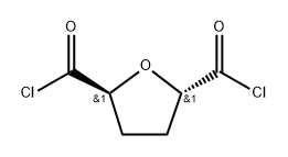 threo-Hexaroyl dichloride, 2,5-anhydro-3,4-dideoxy- (9CI) Struktur