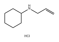 Cyclohexanamine, N-2-propen-1-yl-, hydrochloride (1:1) Struktur