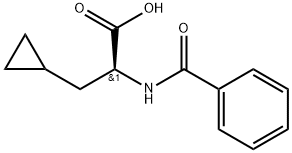 N-Bz-S-3-Cyclopropylalanine Struktur