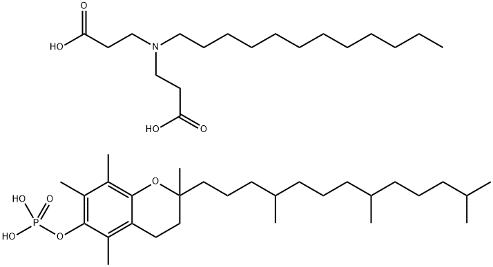 DISODIUMLAURIMINODIPROPIONATETOCOPHERYLPHOSPHATE Struktur