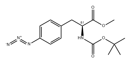 L-Phenylalanine, 4-azido-N-[(1,1-dimethylethoxy)carbonyl]-, methyl ester