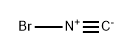 Bromine cyanide (Br(NC)) (9CI) Struktur