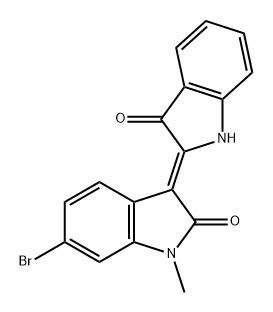 1-Methyl-6-bromoindirubin