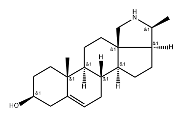 23-Norconanin-5-en-3β-ol Struktur