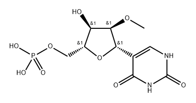 2'-O-Methyluridine-5'-monophosphate triethylammonium salt Struktur