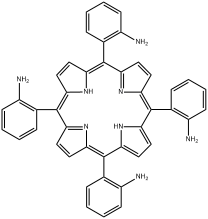 BenzenaMine, 2,2',2'',2'''-(21H,23H-porphine-5,10,15,20-tetrayl)tetrakis-, stereoisoMer Struktur