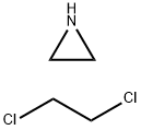 Aziridine, homopolymer, reaction products with 1,2-dichloroethane Struktur