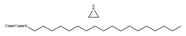 Aziridine,homopolymer,reaction products with 1-isocyanatooctadecane Struktur