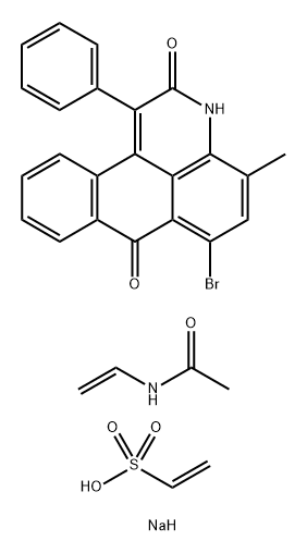 POLYMERIC DYE POLY R-481) Struktur