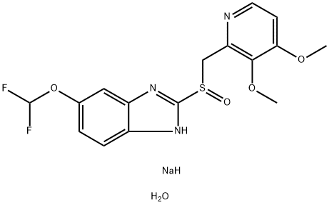 Pantoprazole Sodium Struktur