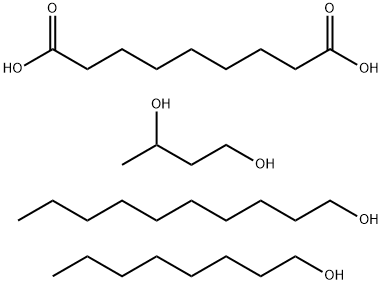 nonanedioic acid, polymer with 1,3-butanediol, decyloctyl ester Struktur