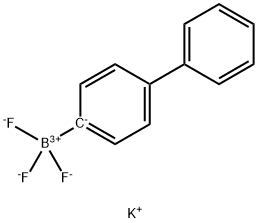 Potassium 4-biphenyltrifluoroborate Struktur