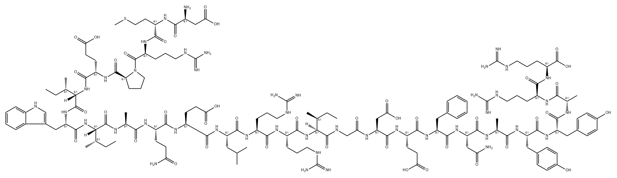 Bim BH3, Peptide IV Struktur