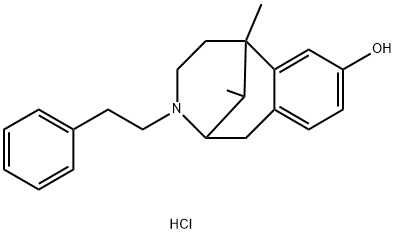 Prinadol hydrochloride Struktur